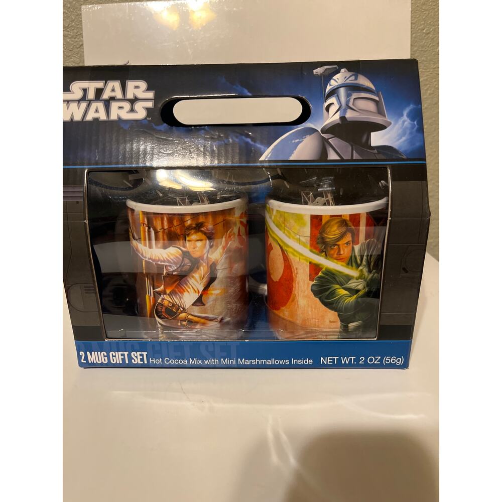 Star Wars 2 Mug Gift Set New In Box 2011